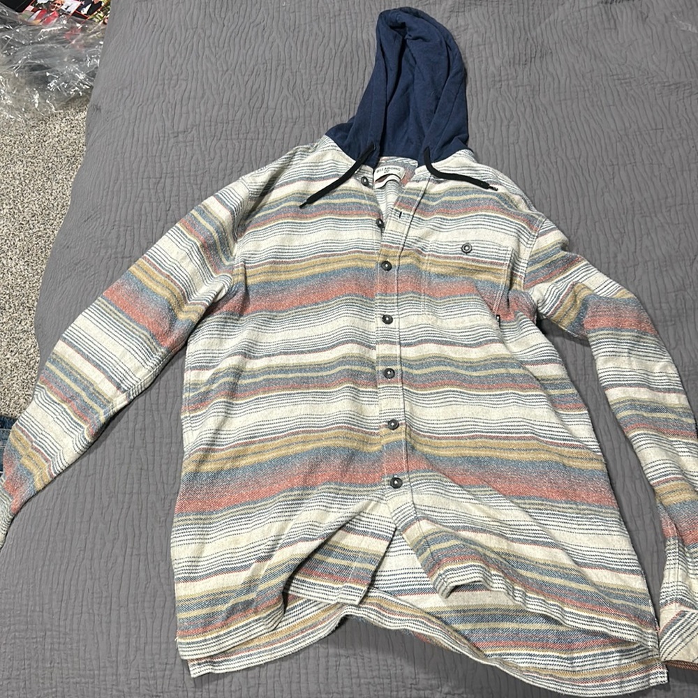 Billabong Flannel Sweatshirt